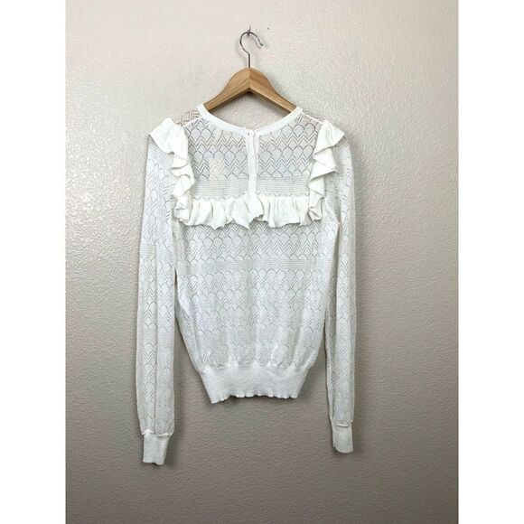 Maje Menthe Open Knit Top - Picture 5 of 9